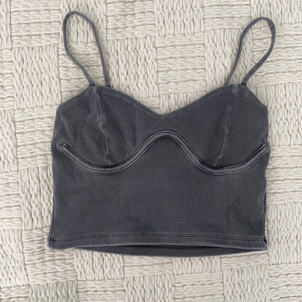 Faux Underwire Top